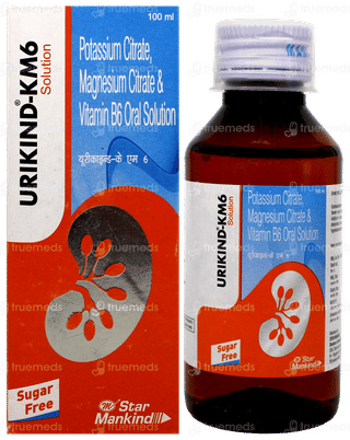 Urikind Km6 Sugar Free Solution 100Ml
